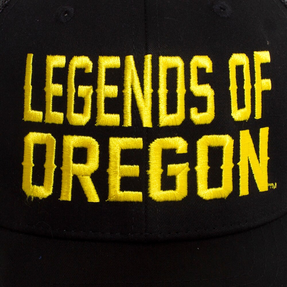 Legends of Oregon, Mariota, 112, McKenzie SewOn, Mesh back, Adjustable, Hat